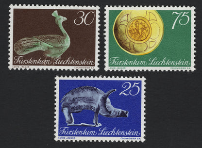 SCG5335 - Liechtenstein 1967 – Ancient Artifacts Definitives