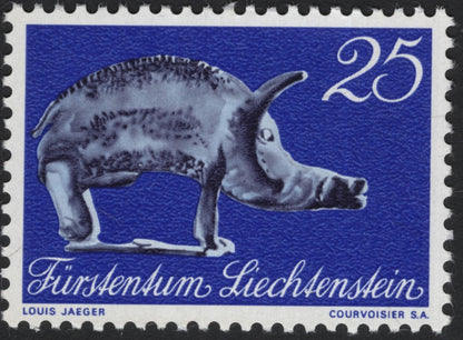 SCG5335 - Liechtenstein 1967 – Ancient Artifacts Definitives