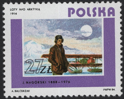 SCG5304 - Poland 1984 – Aviation Pioneers and Achievements (Set of 4)