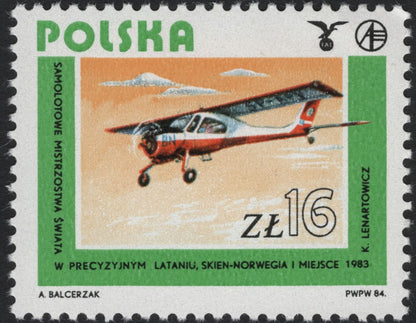 SCG5304 - Poland 1984 – Aviation Pioneers and Achievements (Set of 4)