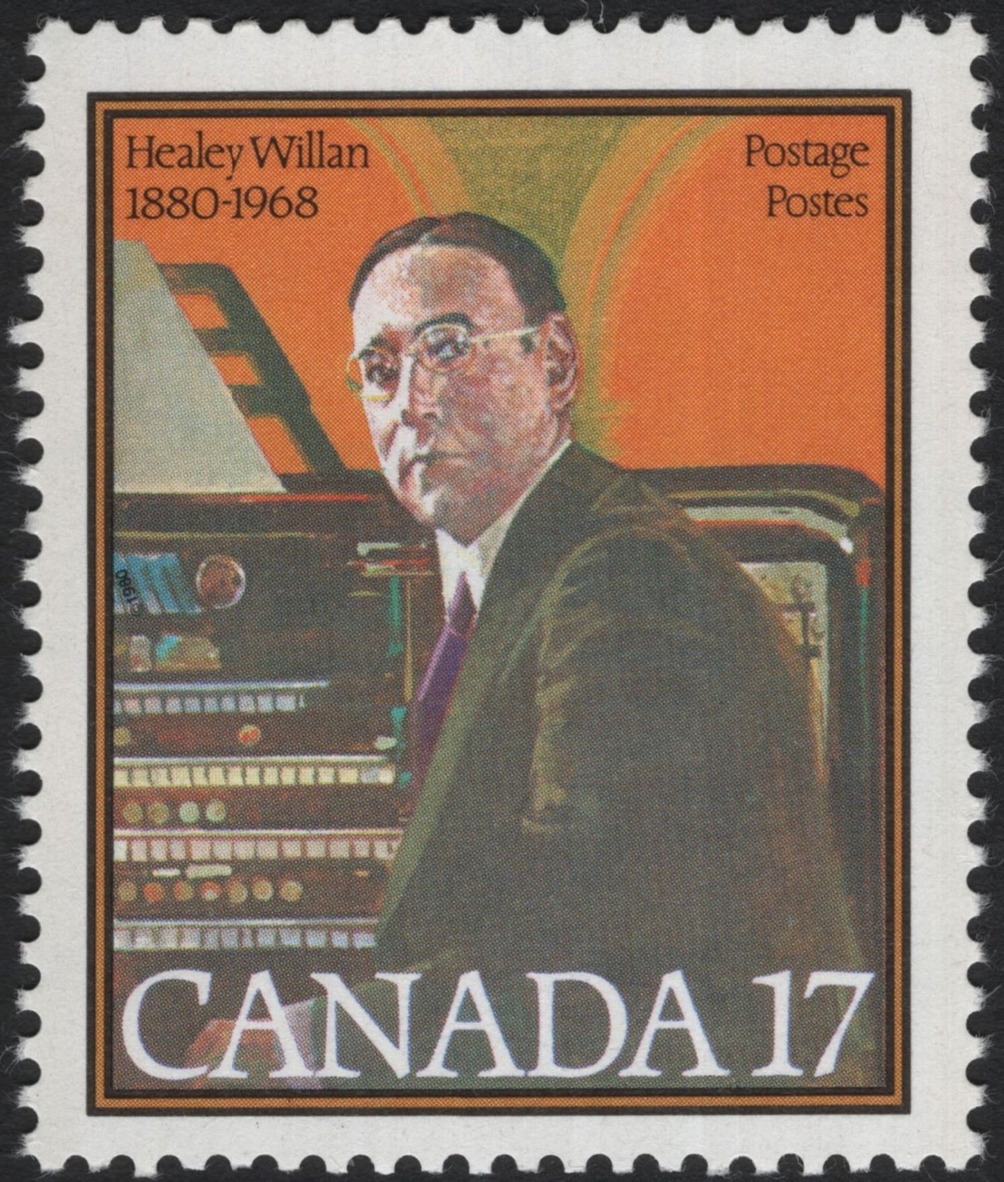 SCG5298 - Canada 1980 – Emma Albani & Healey Willan, 17¢ Commemoratives