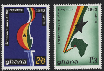 SCG5310 - Ghana 1963 – 3rd Anniversary of the Republic (July 1st)