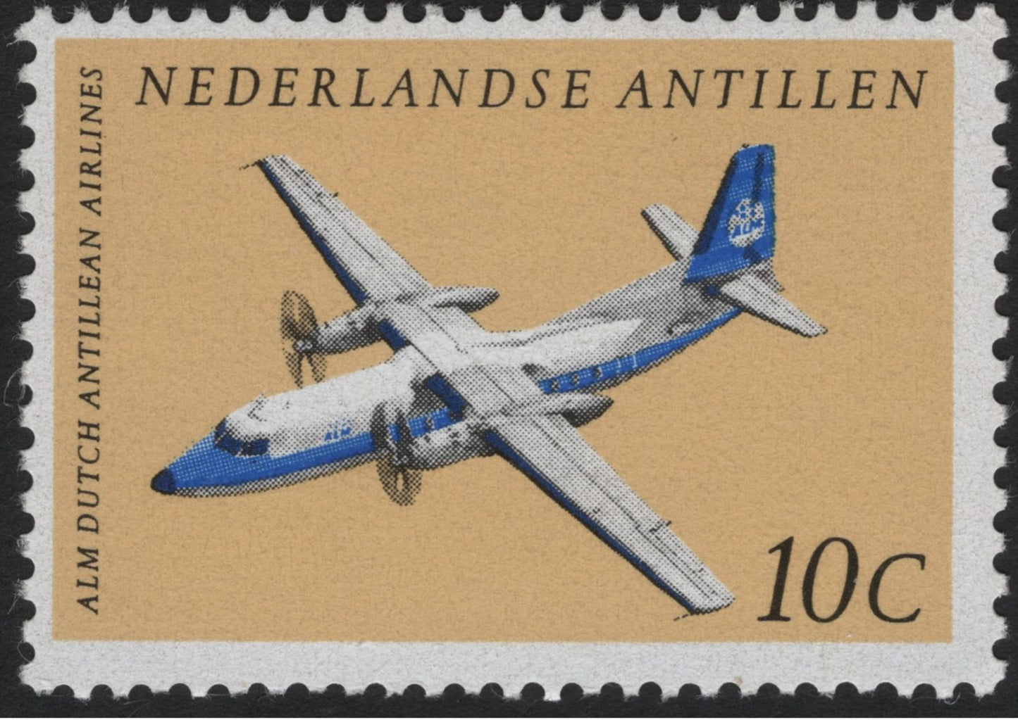 SCG5309 - Netherlands Antilles 1969 – ALM Dutch Antillean Airlines Issue