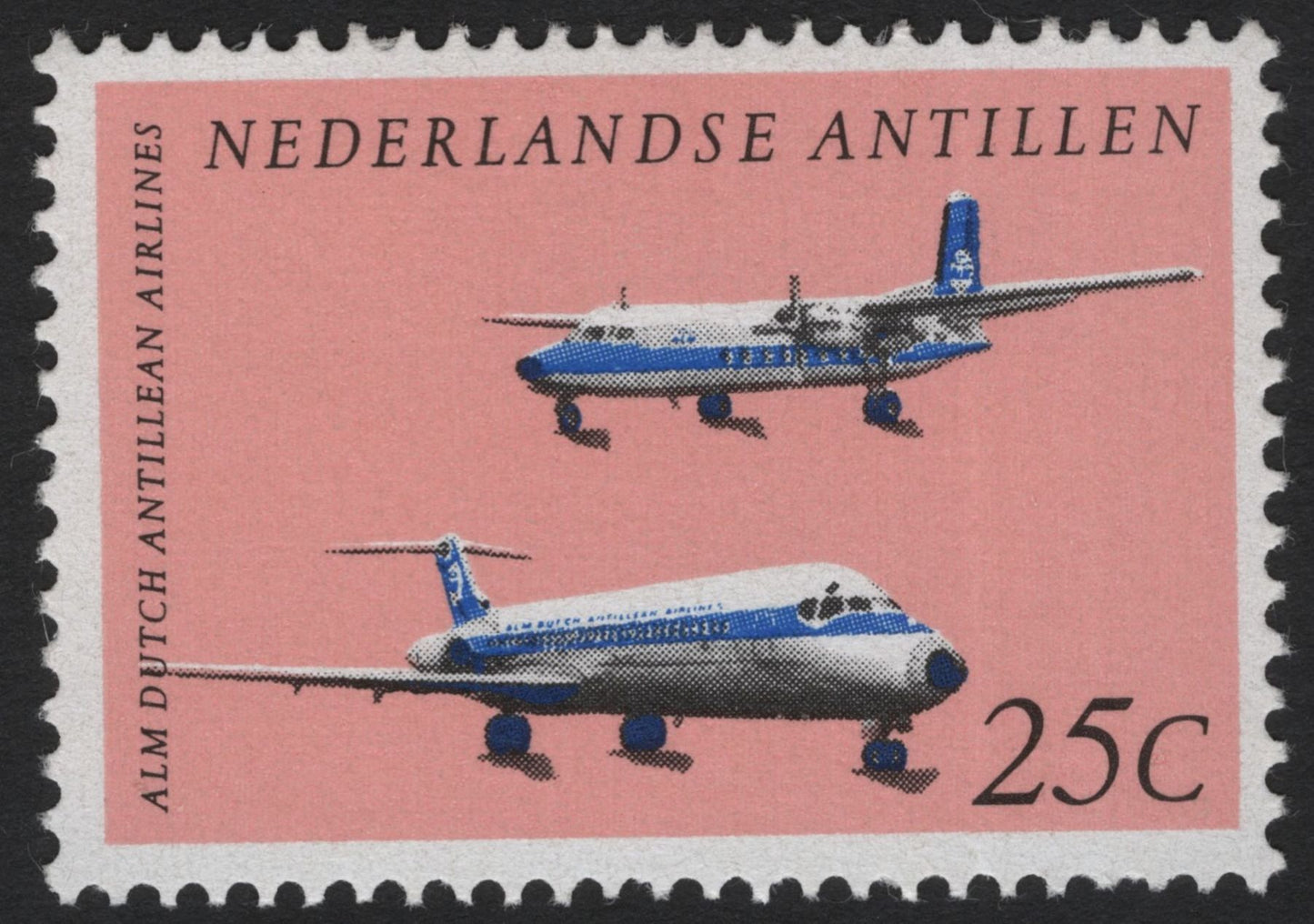 SCG5309 - Netherlands Antilles 1969 – ALM Dutch Antillean Airlines Issue