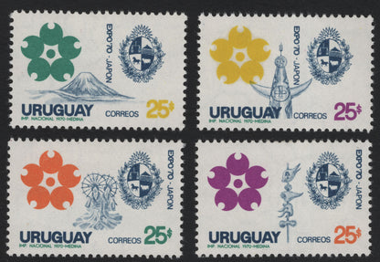 SCG5312 - Uruguay – Expo ’70 Japan Commemorative Set (1970)