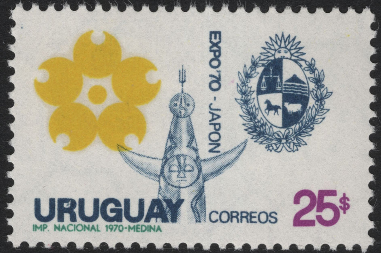 SCG5312 - Uruguay – Expo ’70 Japan Commemorative Set (1970)