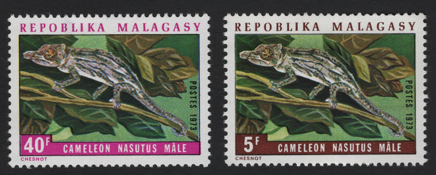 SCG5315 - Madagascar 1973 – Cameleon Nasutus (Male)