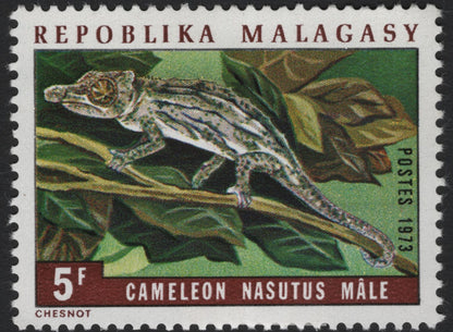 SCG5315 - Madagascar 1973 – Cameleon Nasutus (Male)