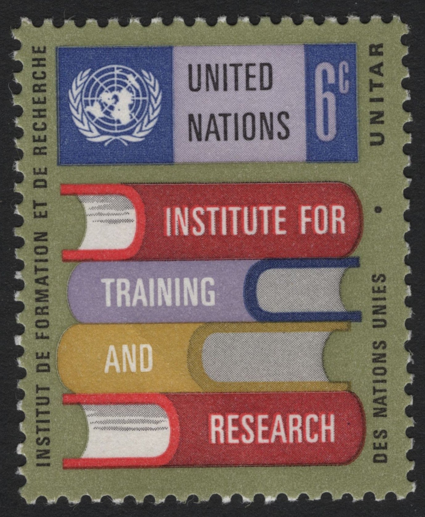 SCG5361 - United Nations 6¢ – Institute for Training and Research (UNITAR), 1966
