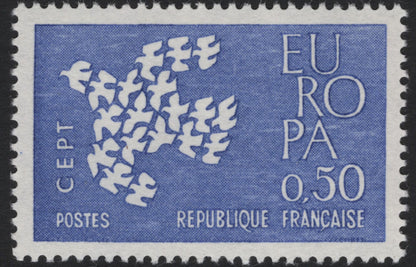 SCG5324 - France 1961 Europa (CEPT) Issue – 0.25F & 0.50F