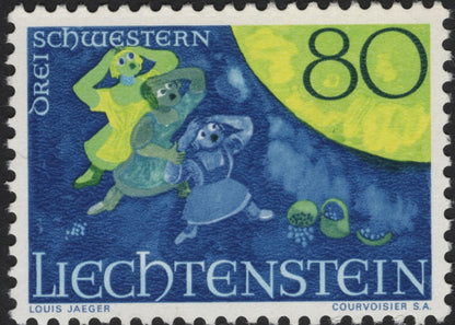 SCG5326 - Liechtenstein 1969 Folklore Legends Set