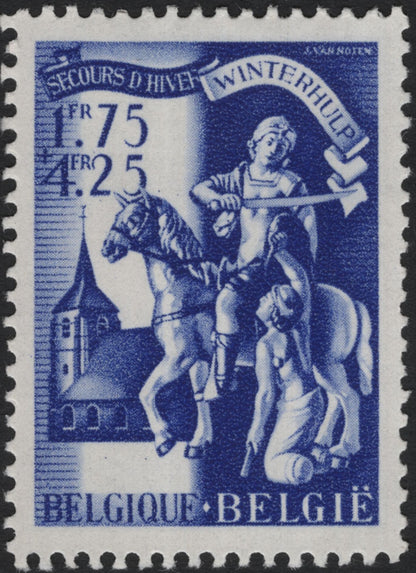 SCG5321 - Belgium 1942 – Winter Relief (Secours d’Hiver) Charity Stamps