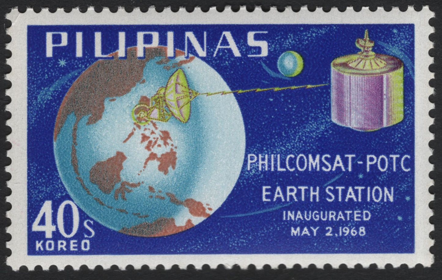 SCG5323 - Philippines 1968 – PHILCOMSAT-POTC Earth Station Inauguration