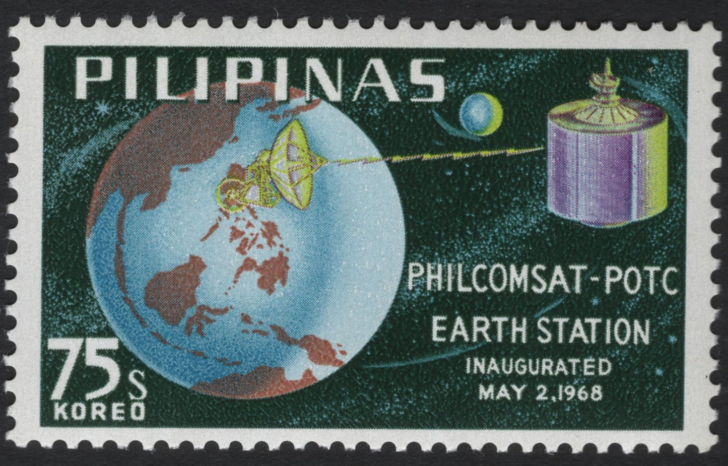 SCG5323 - Philippines 1968 – PHILCOMSAT-POTC Earth Station Inauguration