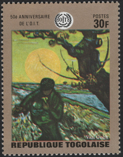 SCG5389 - Togo 1980 – ILO 50th Anniversary Stamps