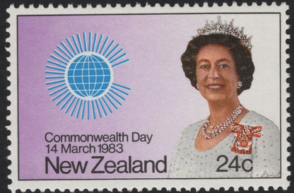 SCG5387 - New Zealand Commonwealth Day 1983 Stamp Set