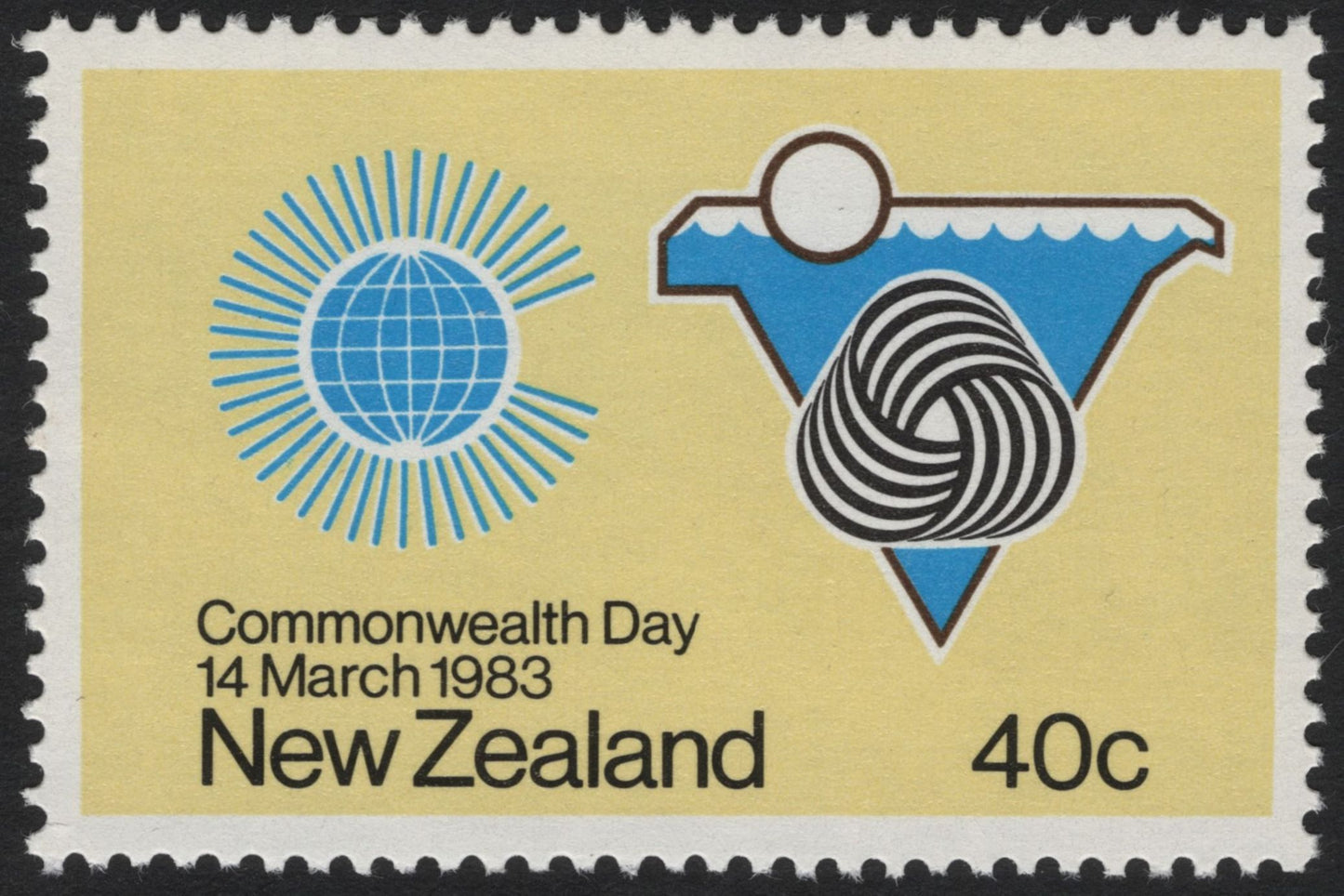 SCG5387 - New Zealand Commonwealth Day 1983 Stamp Set