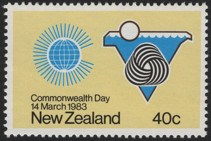 SCG5387 - New Zealand Commonwealth Day 1983 Stamp Set