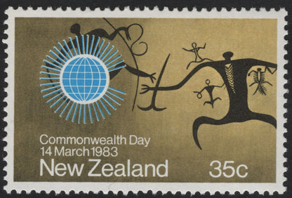 SCG5387 - New Zealand Commonwealth Day 1983 Stamp Set