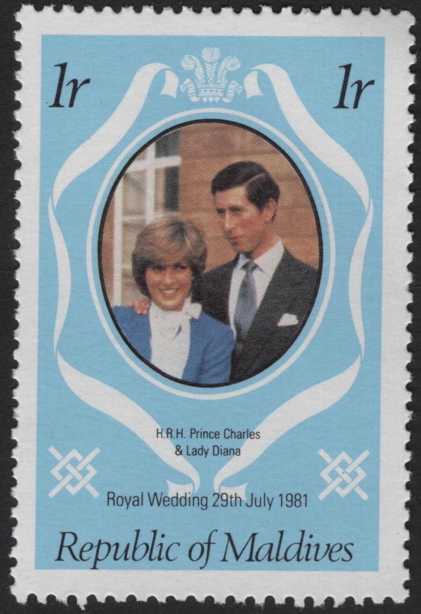 SCG5390 - Maldives 1981 – Royal Wedding of Prince Charles and Lady Diana Spencer