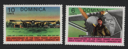 SCG5403 - Dominica 1967 – 50th Anniversary of Lindbergh’s Trans-Atlantic Solo Flight