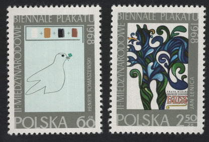 SCG5397 - Poland 1968 – International Poster Biennale Stamps