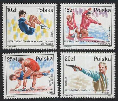 SCG5398 - Poland 1987 – World Championships in Sports (1986 Events Commemorative Set)