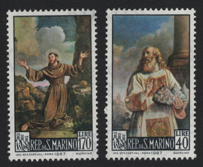 SCG5405 - San Marino 1967 – Religious Paintings by Guercino