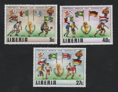 SCG5416 - Liberia 1982 – FIFA World Cup “España 82” Commemorative Set