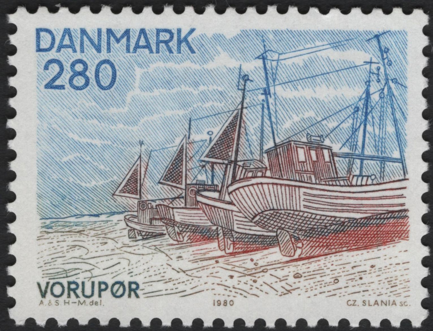 SCG5415 - Denmark 1980 – Landmarks and Heritage Set