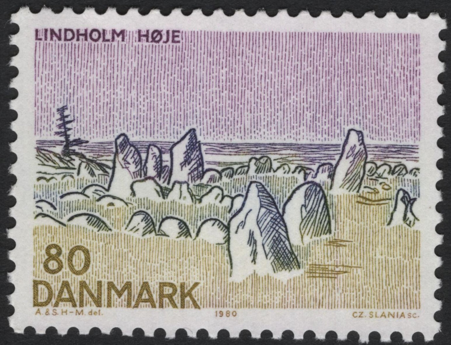 SCG5415 - Denmark 1980 – Landmarks and Heritage Set