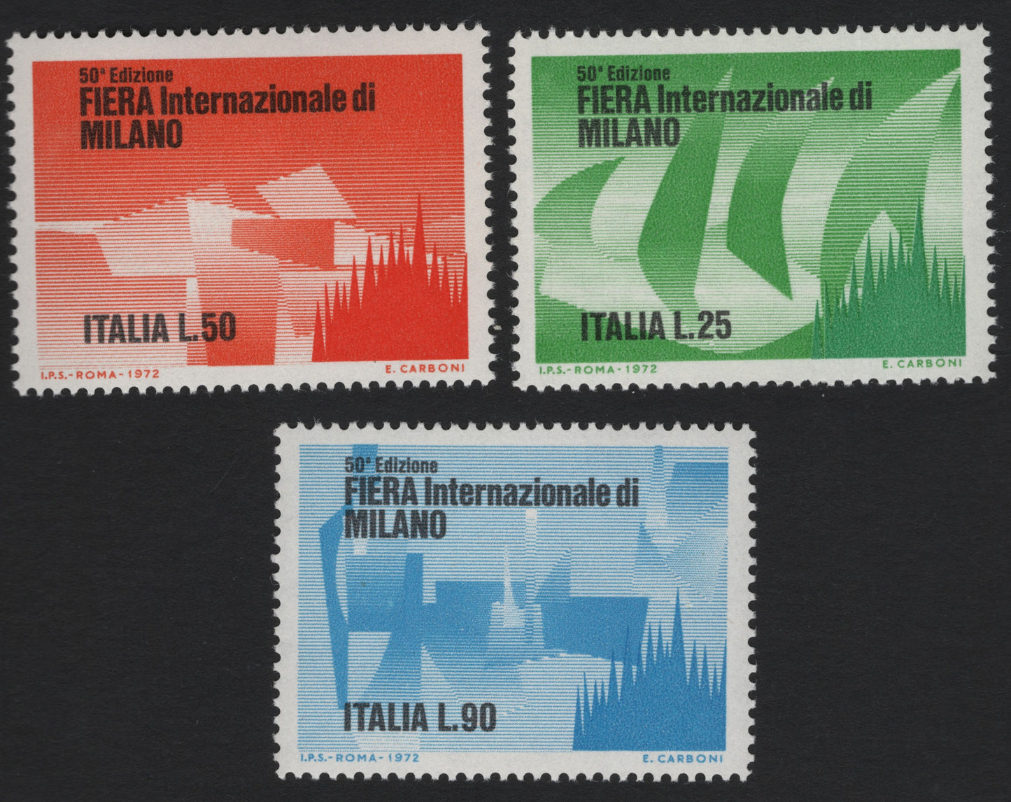 SCG5417 - Italy 1972 – 50th International Fair of Milan (Fiera Internazionale di Milano)