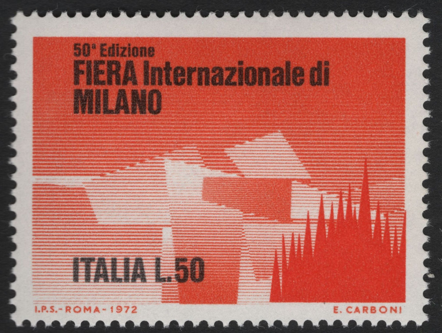 SCG5417 - Italy 1972 – 50th International Fair of Milan (Fiera Internazionale di Milano)