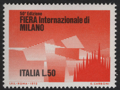 SCG5417 - Italy 1972 – 50th International Fair of Milan (Fiera Internazionale di Milano)