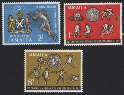 SCG5418 - Jamaica – 1962 IX Central American & Caribbean Games Commemoratives