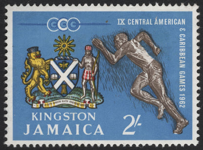SCG5418 - Jamaica – 1962 IX Central American & Caribbean Games Commemoratives
