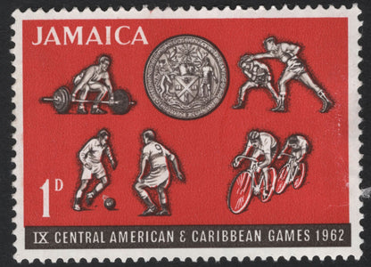 SCG5418 - Jamaica – 1962 IX Central American & Caribbean Games Commemoratives