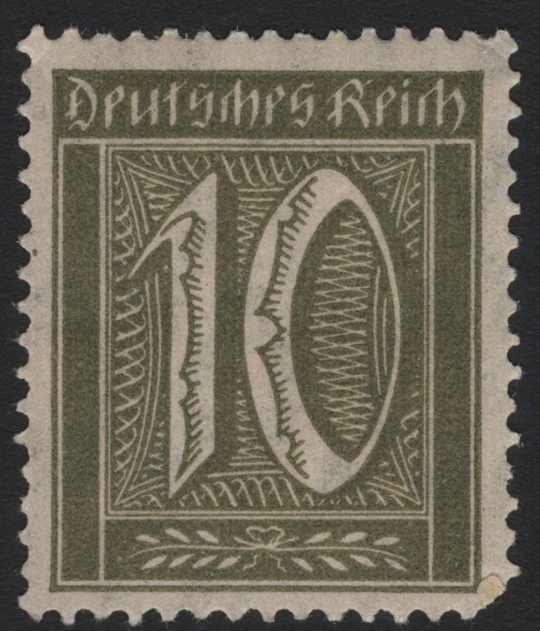 SCG5473 - Germany 1921 – 10 Pfennig Numeral Issue (Deutsches Reich)