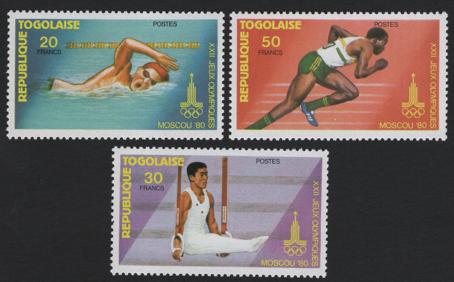 SCG5384 - Togo 1980 Moscow Olympics Sports Issue