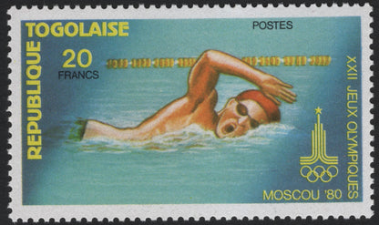 SCG5384 - Togo 1980 Moscow Olympics Sports Issue