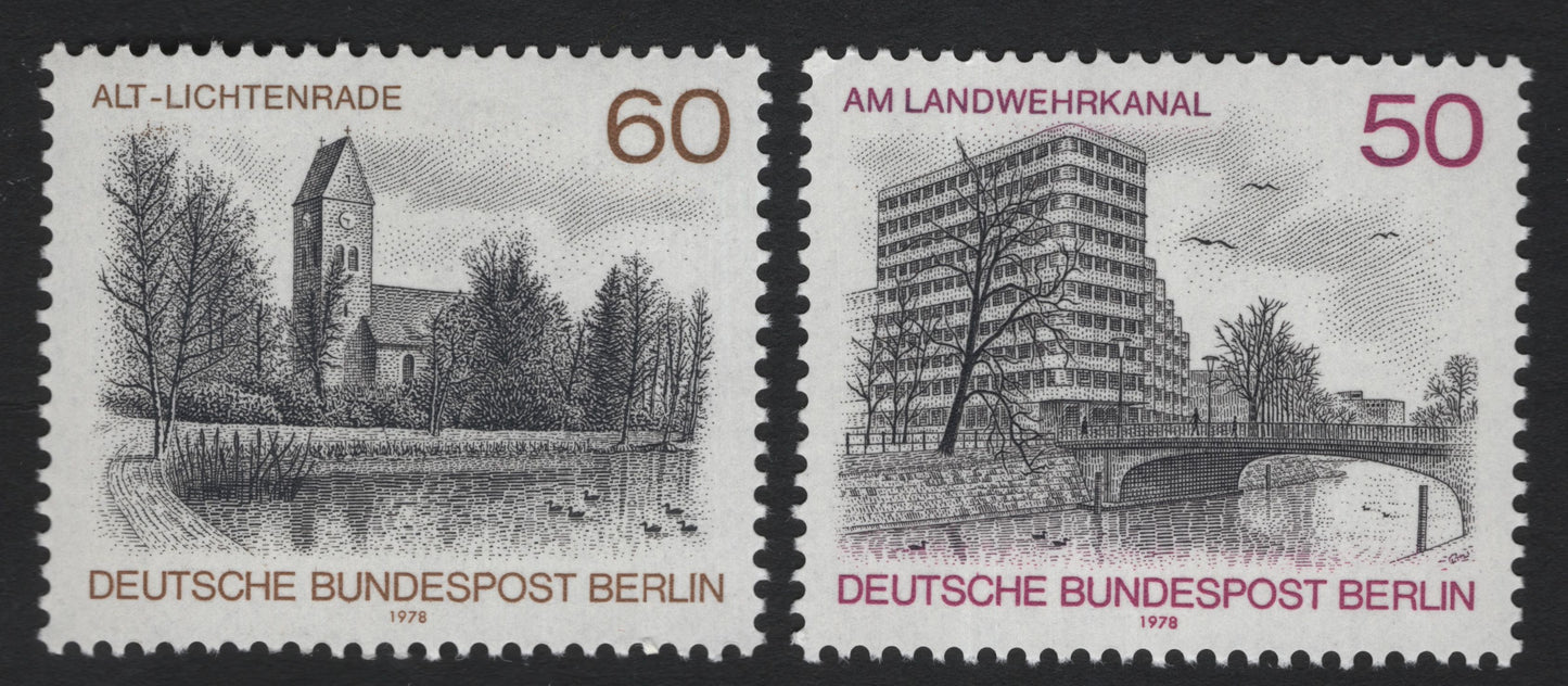 SCG5381 - Germany (Berlin) 1978 – Alt-Lichtenrade & Landwehrkanal Definitives
