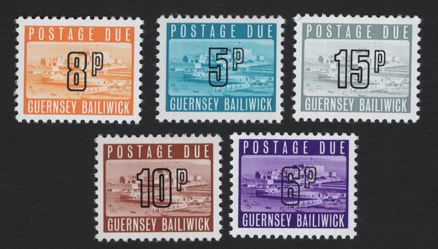 SCG5521 - Guernsey Bailiwick – Postage Due Series (1971)