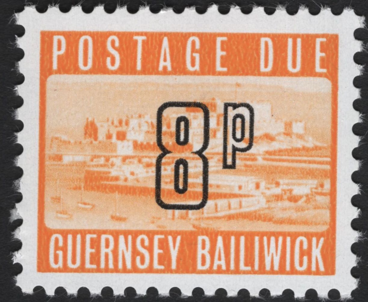 SCG5521 - Guernsey Bailiwick – Postage Due Series (1971)