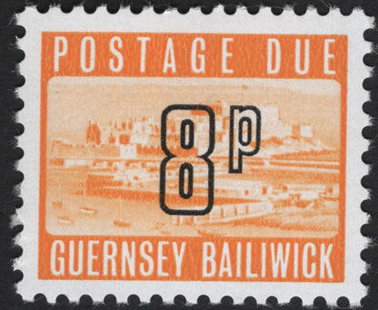 SCG5521 - Guernsey Bailiwick – Postage Due Series (1971)