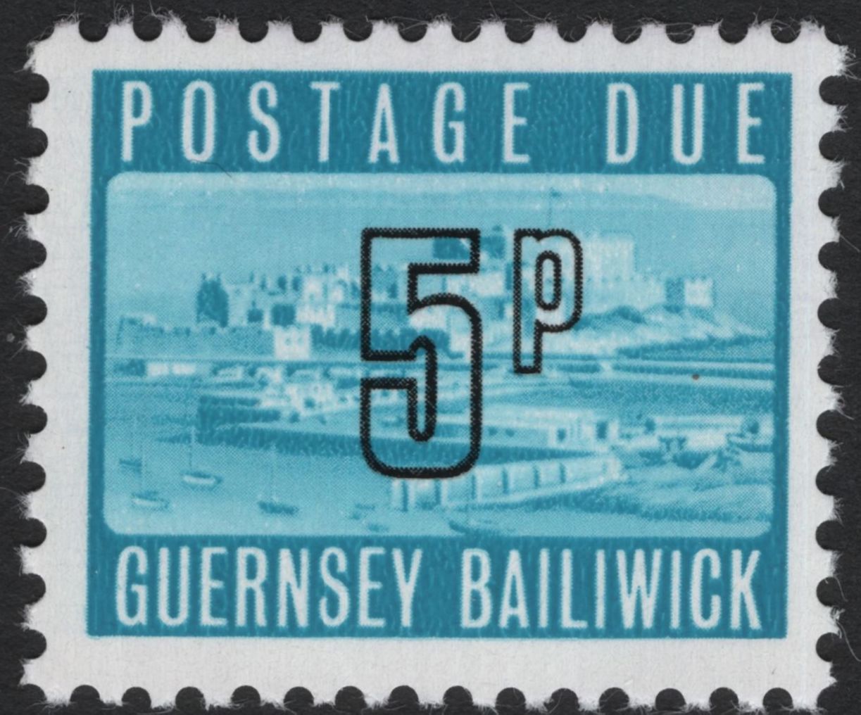SCG5521 - Guernsey Bailiwick – Postage Due Series (1971)