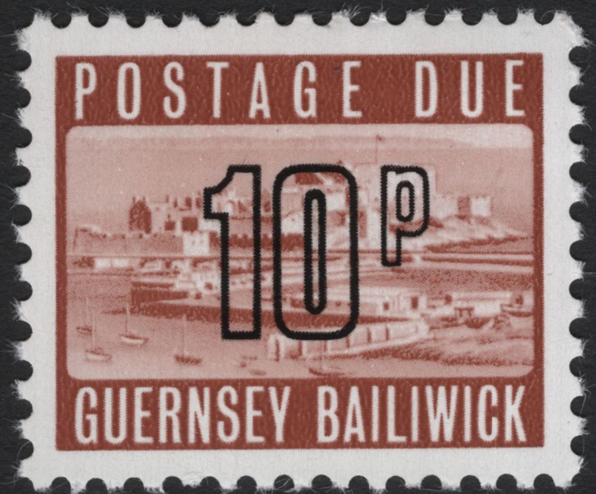 SCG5521 - Guernsey Bailiwick – Postage Due Series (1971)