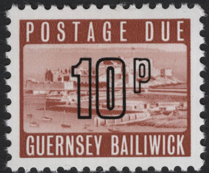 SCG5521 - Guernsey Bailiwick – Postage Due Series (1971)