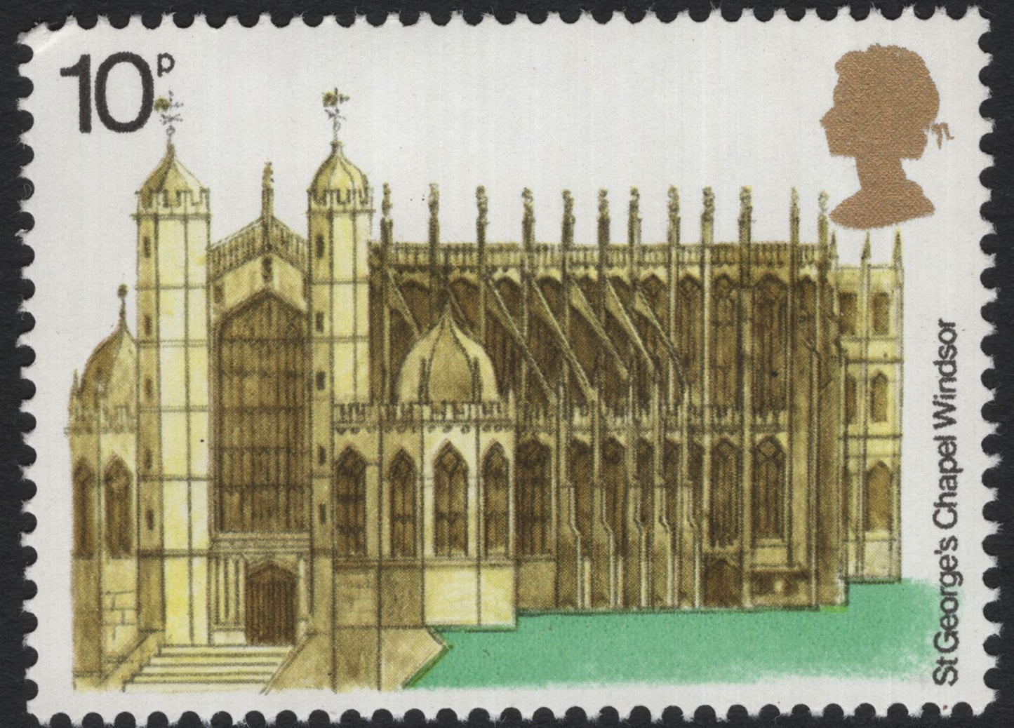 SCG5522 - United Kingdom 1975 Architecture Definitive Issue