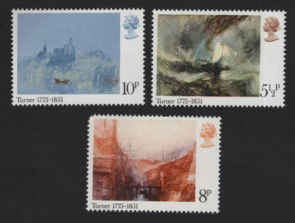SCG5523 - Great Britain 1975 – J.M.W. Turner Bicentenary Set