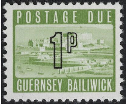 SCG5518 - Guernsey Bailiwick Postage Due Set (c.1971)